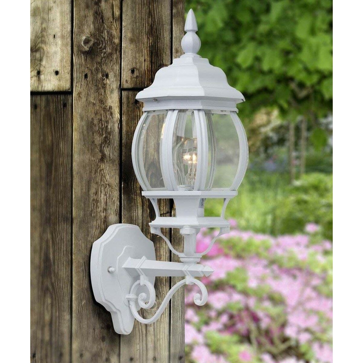 Vägglykta Brilliant Istria Vit Aluminium Glas 60 W E27 - 3
