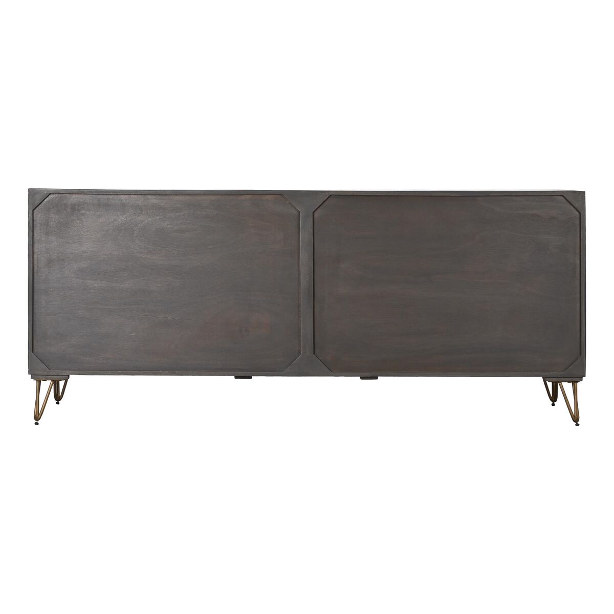 Skänk DKD Home Decor Brun Metall Mangoträ 177 x 45 x 77 cm - 4