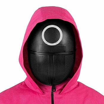 Mask My Other Me Squid Game Svart Cirklar