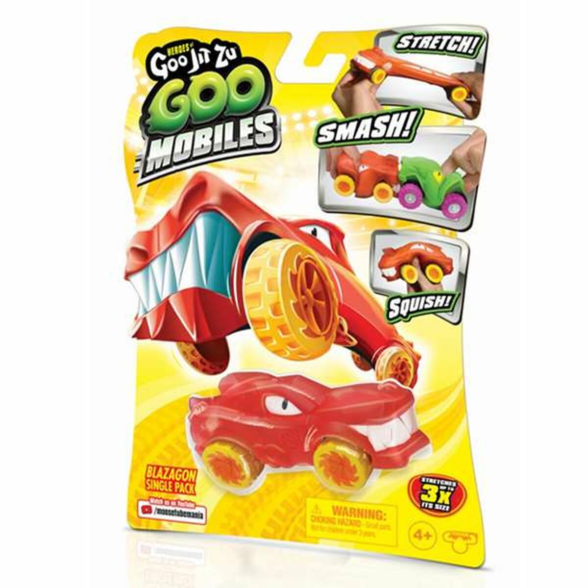 Liten leksaksbil Bandai Goo Jit Zu 12 x 6 cm - 2