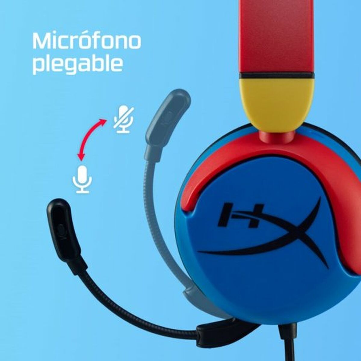 Spelhörlurar med mikrofon Hyperx Multicolour - 7