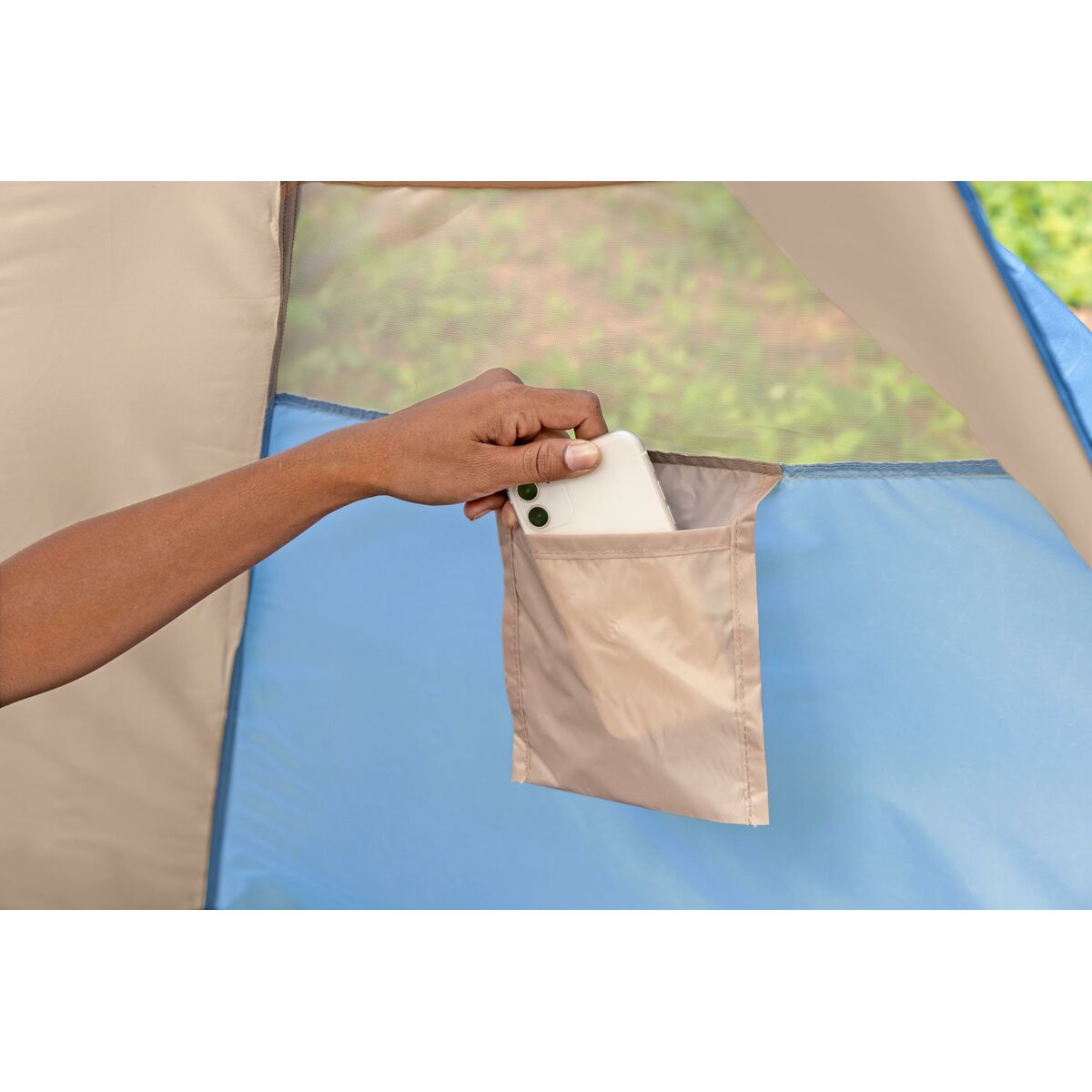 Bestway Butik Polyester Glasfiber 200x100x100 cm Uppblåsbart och Camping 68001 - 4
