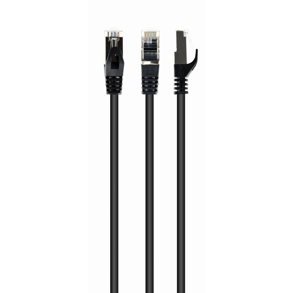 Nätkabel FTP Styv Kategori 6 GEMBIRD PP6A-LSZHCU-BK-10M 10 m Svart