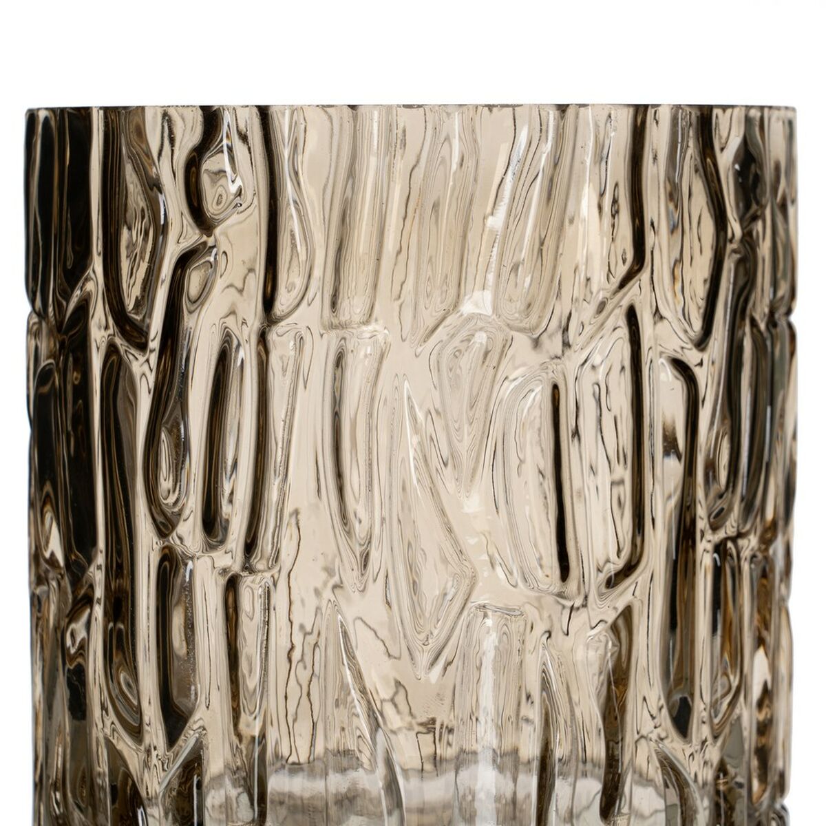 Vas Brun Glas 14 x 14 x 14 cm - 3