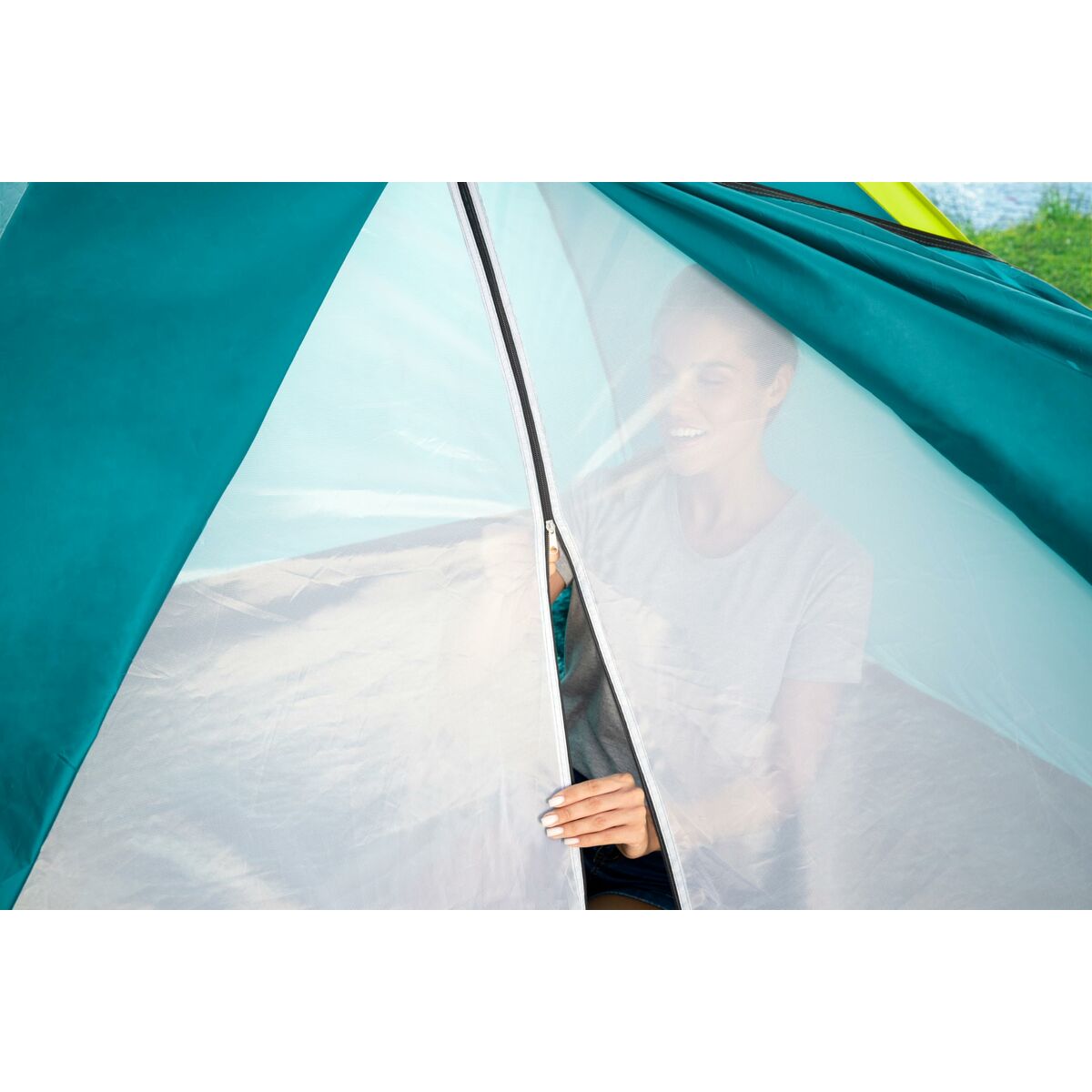 Bestway Polyester Fiberglasstält 205x145x100 cm Camping 68084 - 8