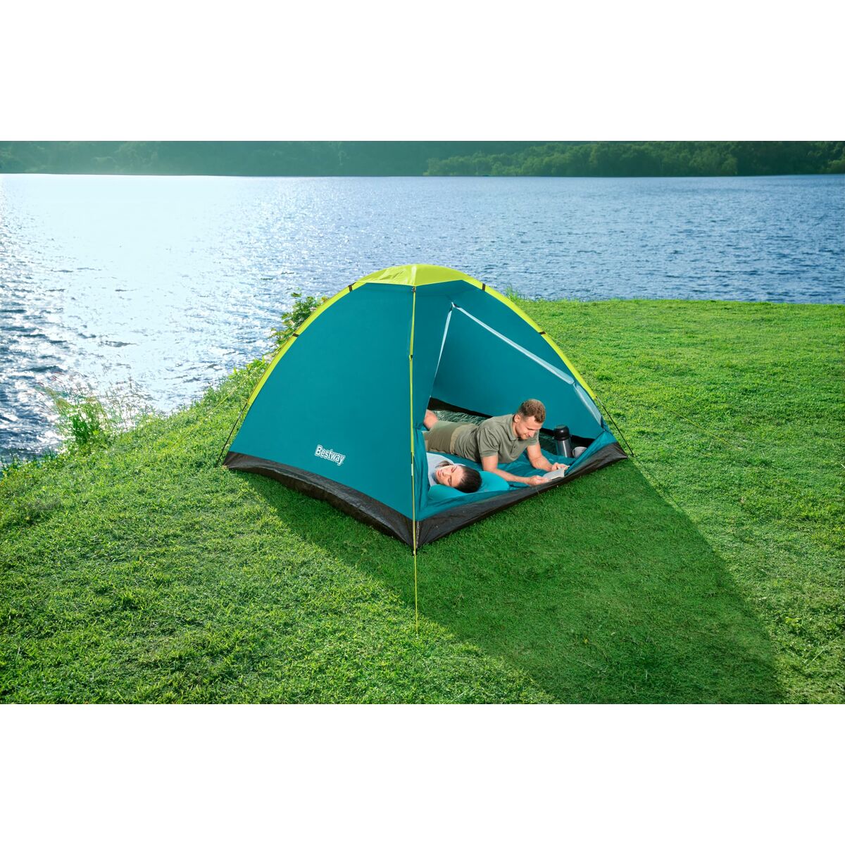 Bestway Polyester Fiberglasstält 205x145x100 cm Camping 68084 - 14