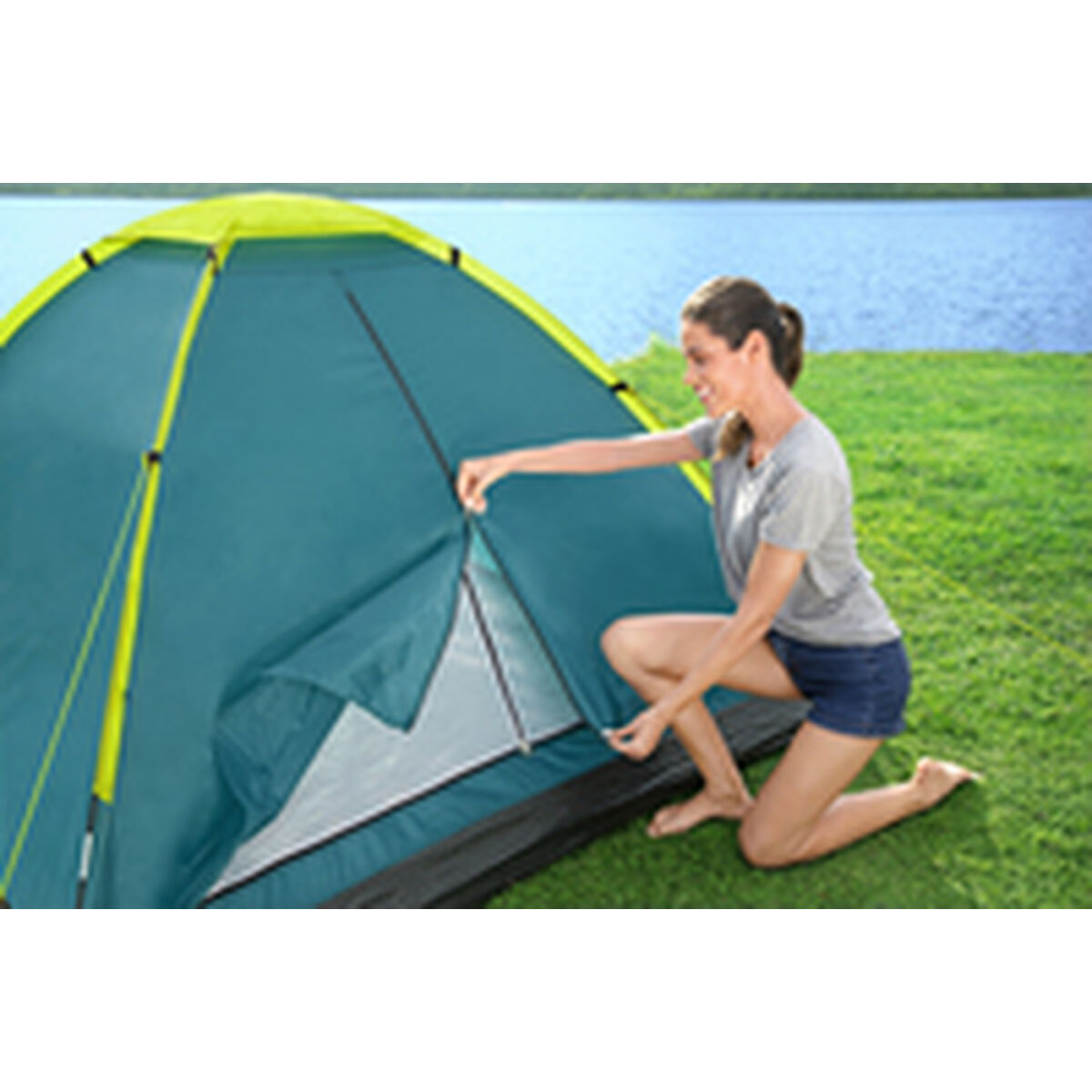 Bestway Polyester Fiberglasstält 205x145x100 cm Camping 68084 - 13