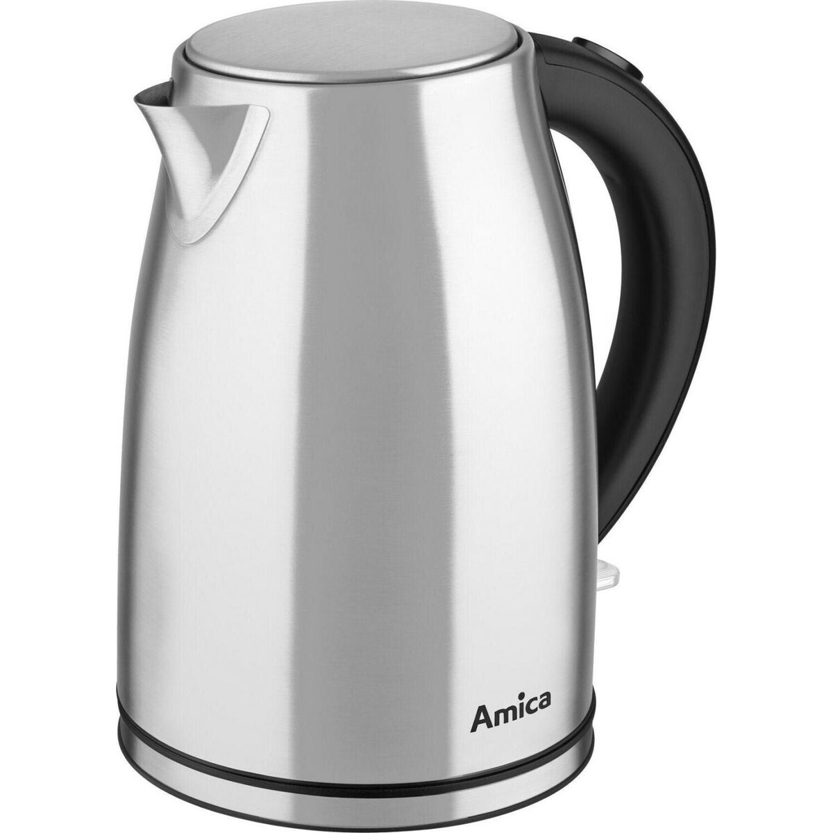Vattenkokare Amica KF 3038 Svart Silvrig 2200 W 1,7 L