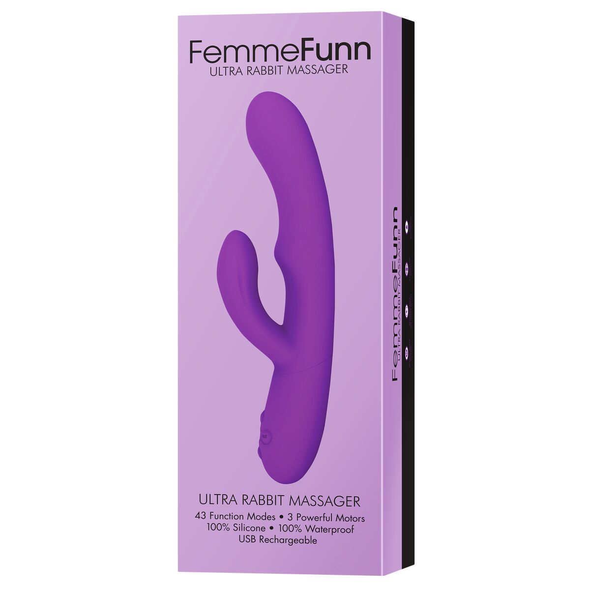 G-spotvibrator FemmeFunn Rabbit Purpur - 7