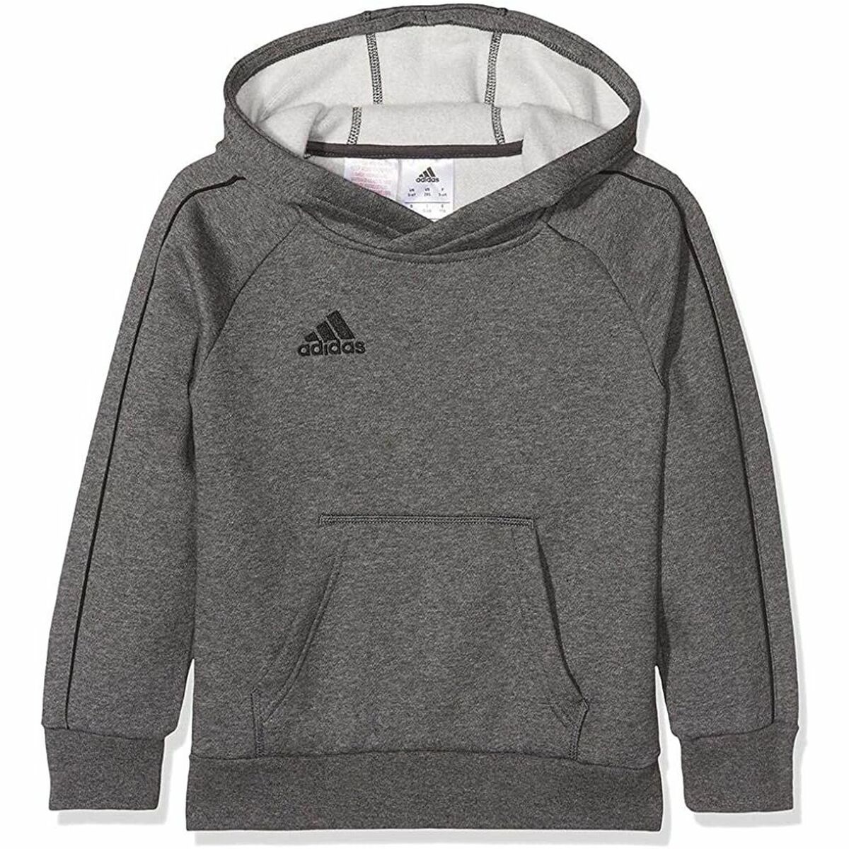 Träningsoverall barn Adidas HOODY Y CV3429 Grå - 5