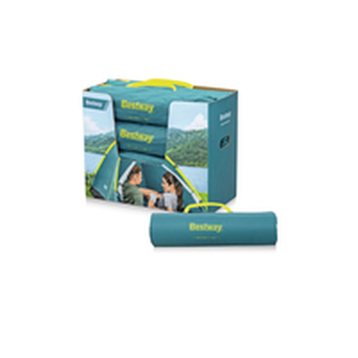 Bestway Butik Polyester Glasfiber 210x210x130 cm Camping 68085 - 15