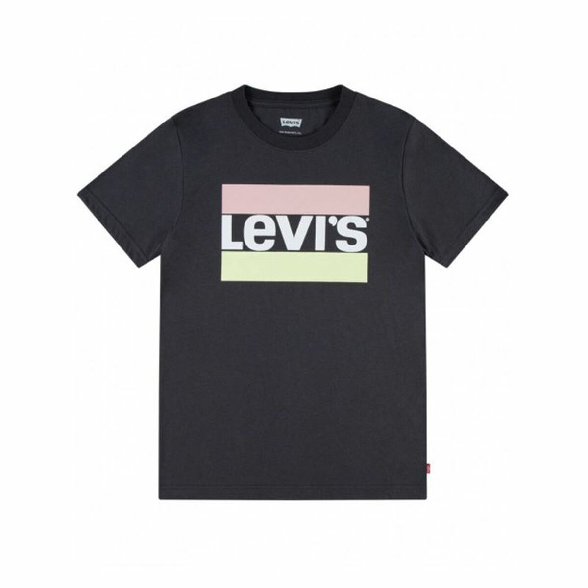 T-shirt Levi's Sportswear Logo Dark Shadow  Svart - 4