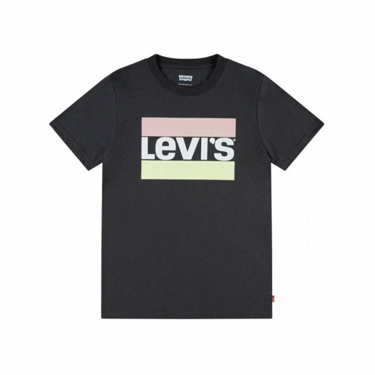 T-shirt Levi's Sportswear Logo Dark Shadow  Svart - 8