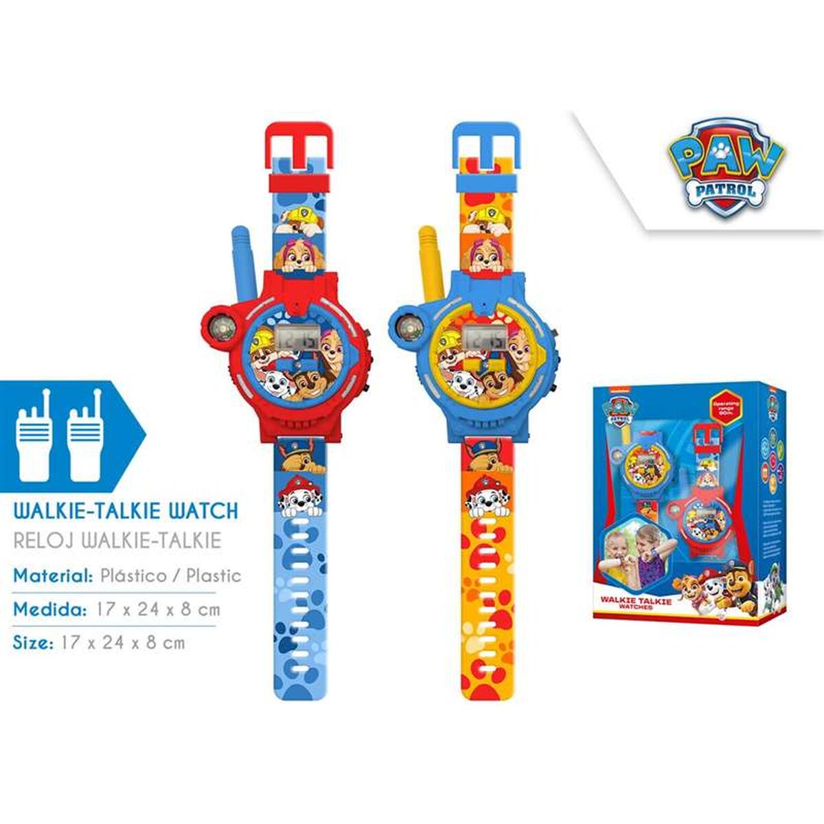 Barnklocka Kids Licensing Walkie-Talkie 2 Delar - 3