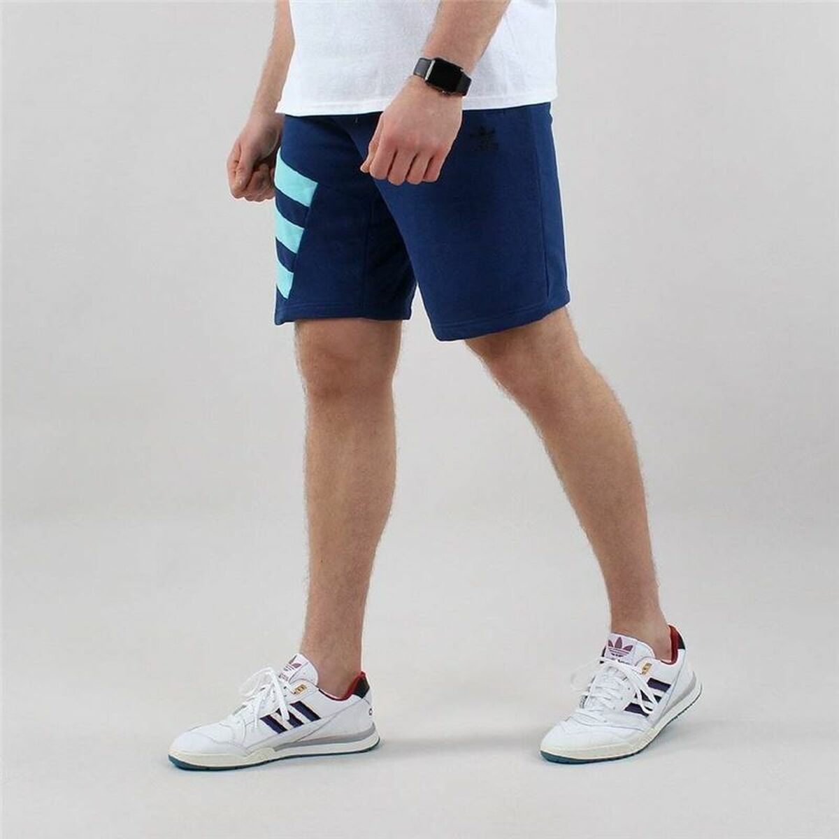 Sportshorts för män Adidas Sportive Nineties Blå - 2