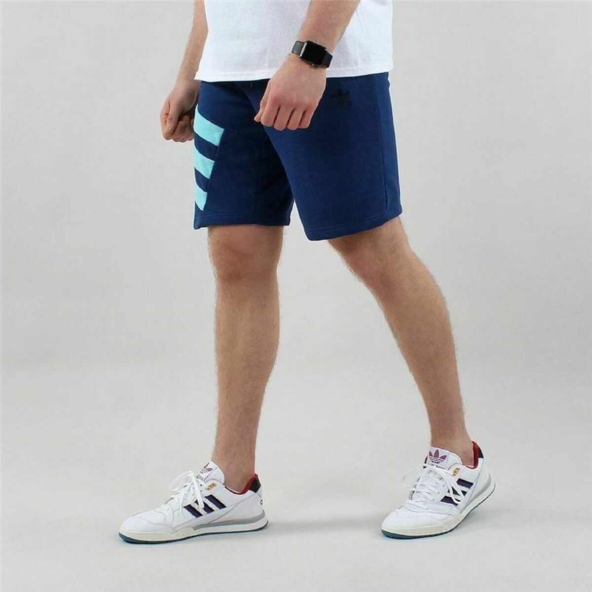 Sportshorts för män Adidas Sportive Nineties Blå - 12