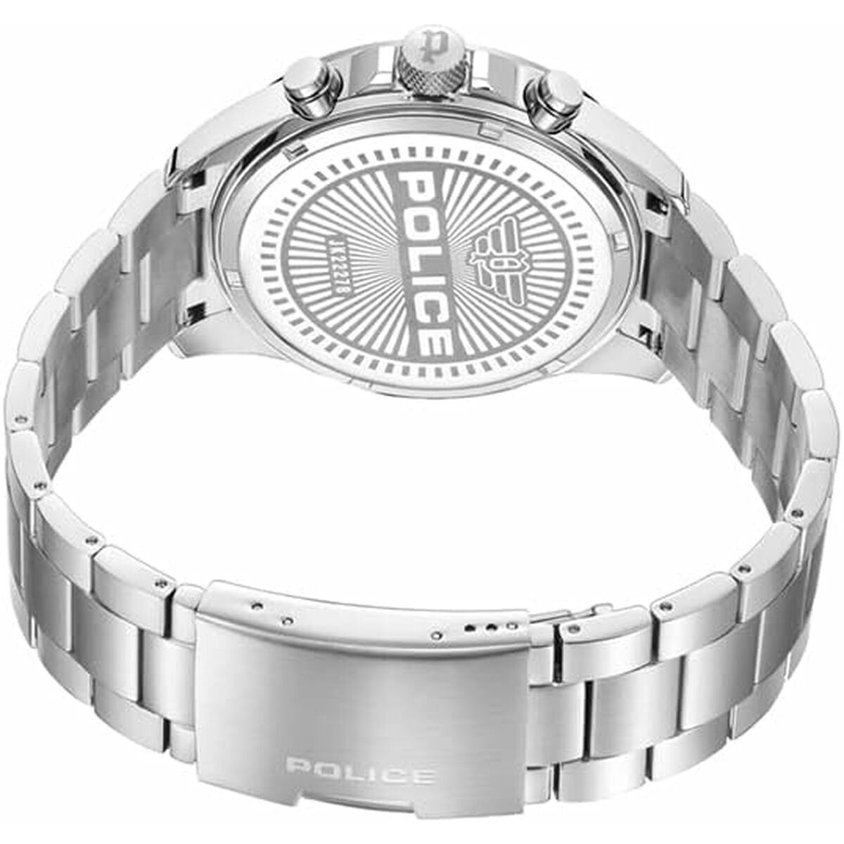 Herrklocka Police PEWJK2227806 Svart Silvrig - 3