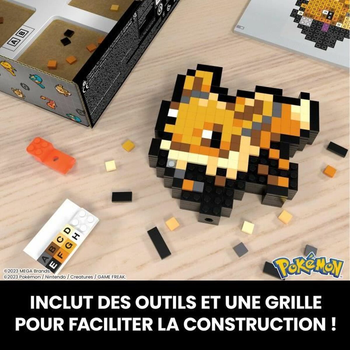 Byggsats MEGA BRANDS Pokémon Eevee - 5