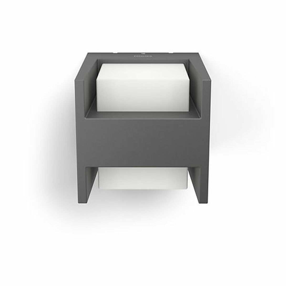 Vägglampa med LED Philips 16459/93/16 Antracitgrå Aluminium 4,5 W 800 lm A++ (4000 K) (Varmvit) - 3