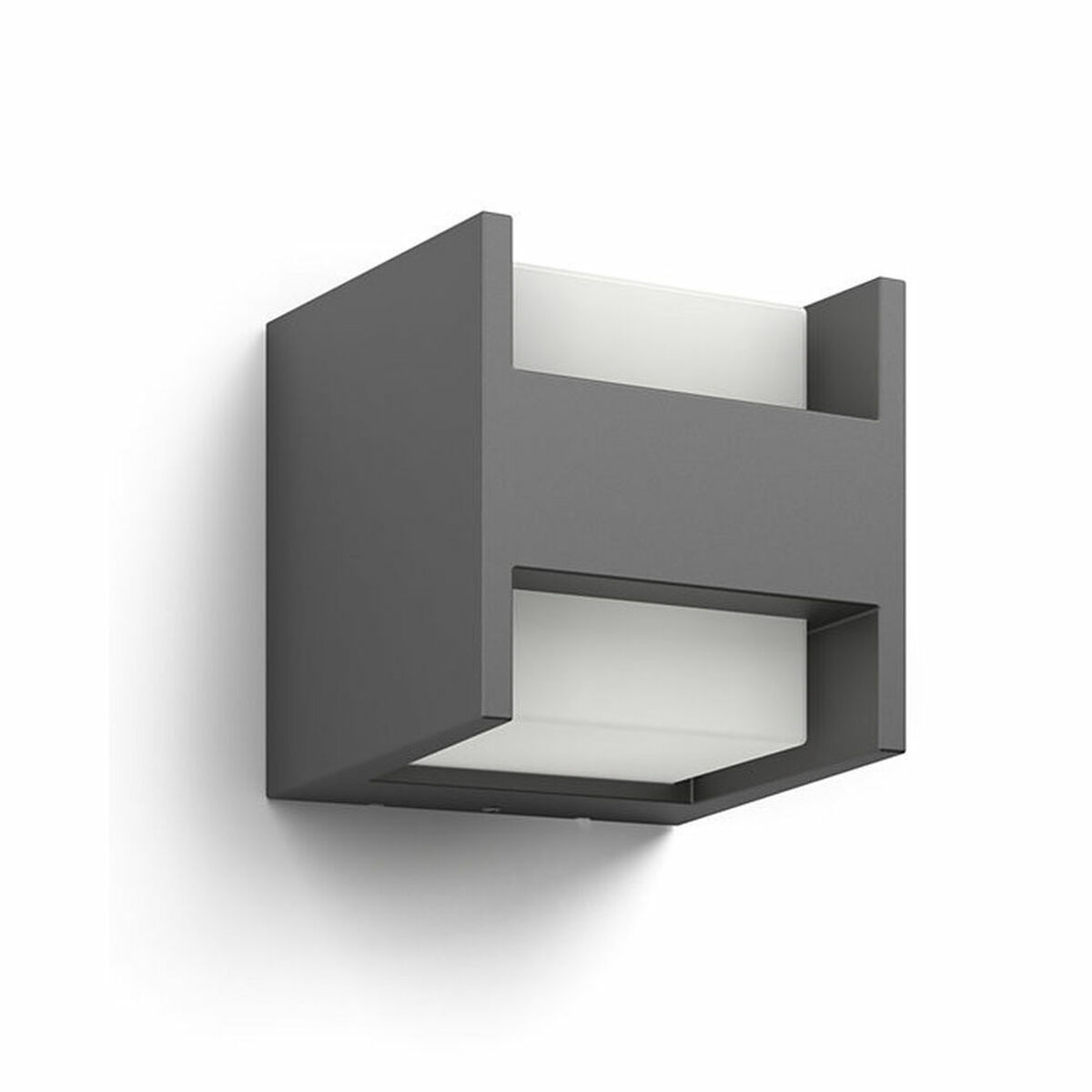 Vägglampa med LED Philips 16459/93/16 Antracitgrå Aluminium 4,5 W 800 lm A++ (4000 K) (Varmvit) - 4