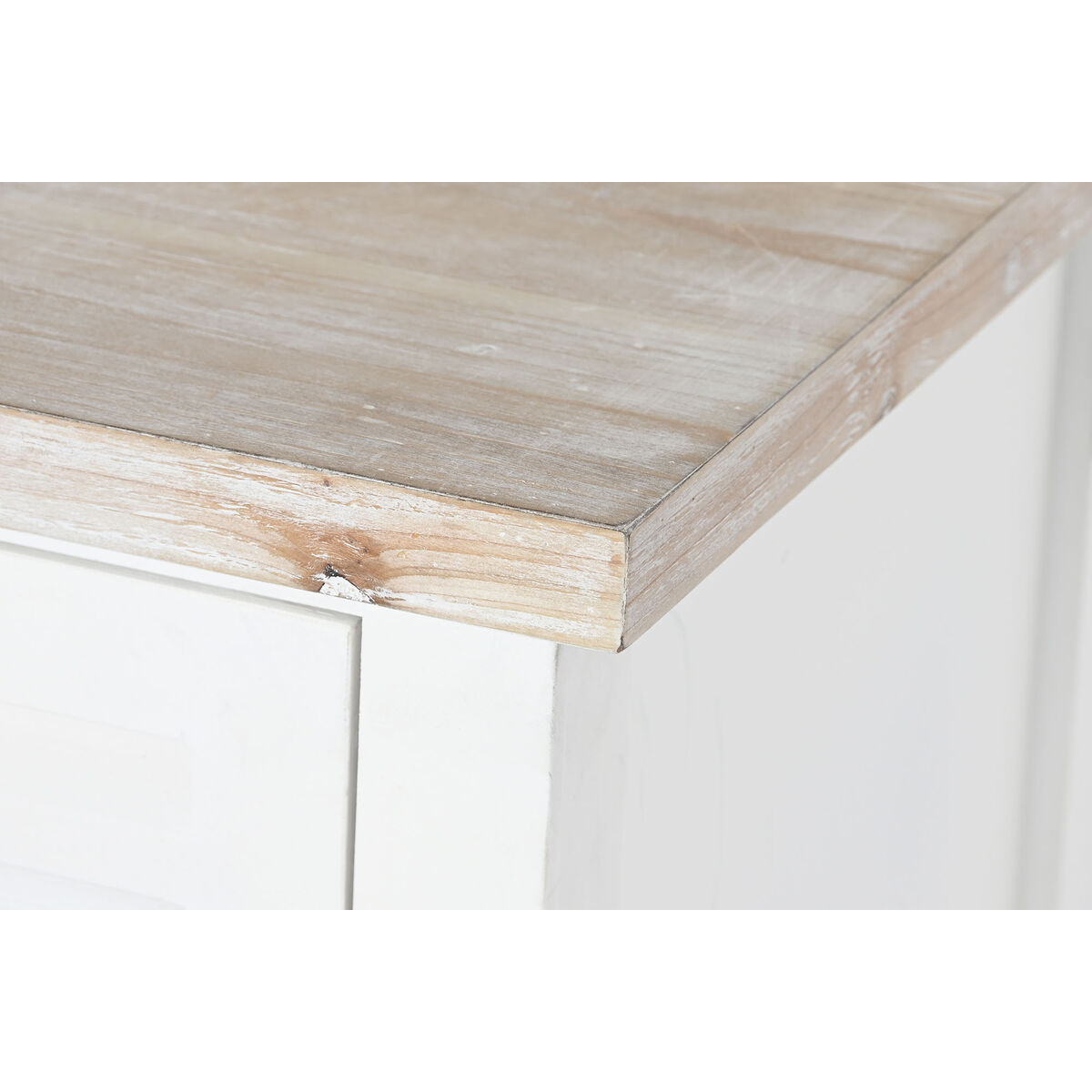 Skänk DKD Home Decor Vit Gran Trä MDF 130 x 40 x 80 cm - 2