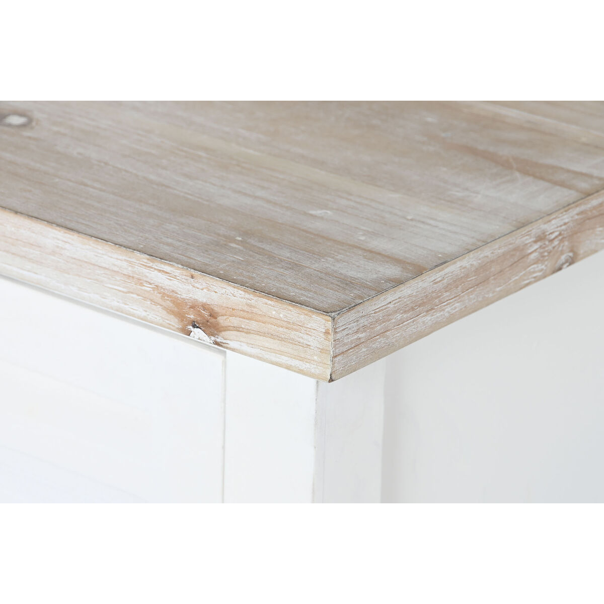 Skänk DKD Home Decor Vit Gran Trä MDF 130 x 40 x 80 cm - 10