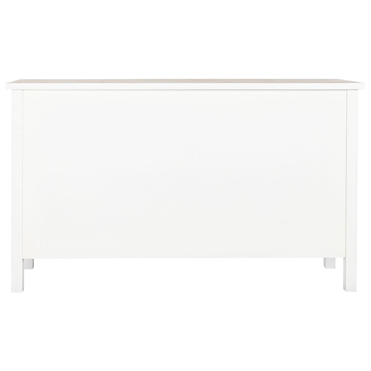 Skänk DKD Home Decor Vit Gran Trä MDF 130 x 40 x 80 cm - 3