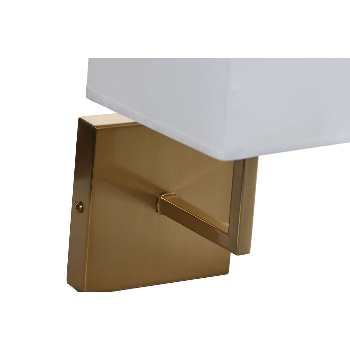 Vägglykta DKD Home Decor Vit Svart Gyllene 50 W 220 V 15 x 19 x 27 cm 15 x 19 x 30 cm (2 antal) - 2