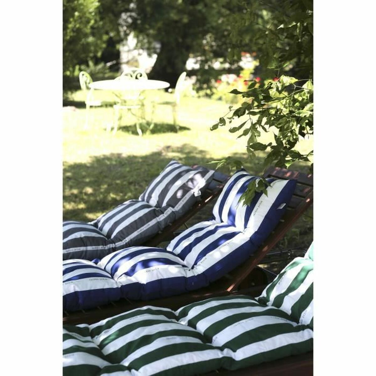 Dyna till solstol Jardin Prive Grön 180 x 56 x 10 cm - 2