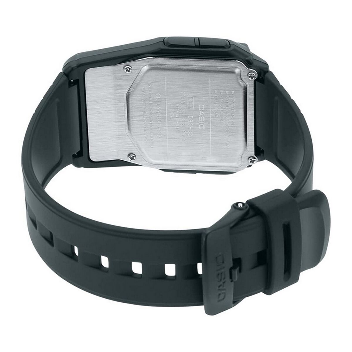 Herrklocka Casio DATABANK CALCULATOR Svart Grå - 4