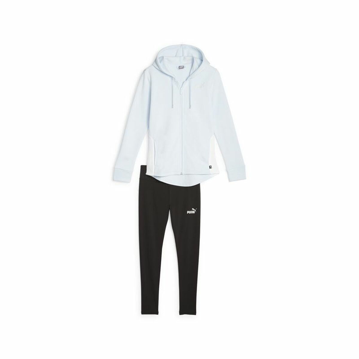 Träningsoverall, Dam Puma Metallic Track Svart Vit - 2
