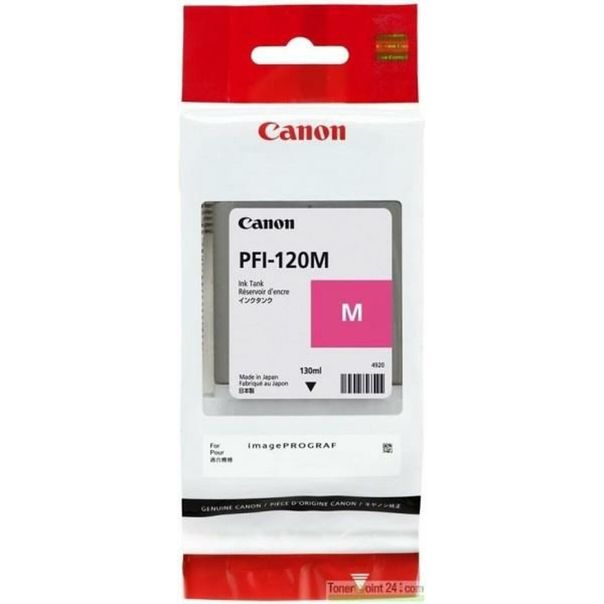 Original Bläckpatron Canon PFI-120M Magenta