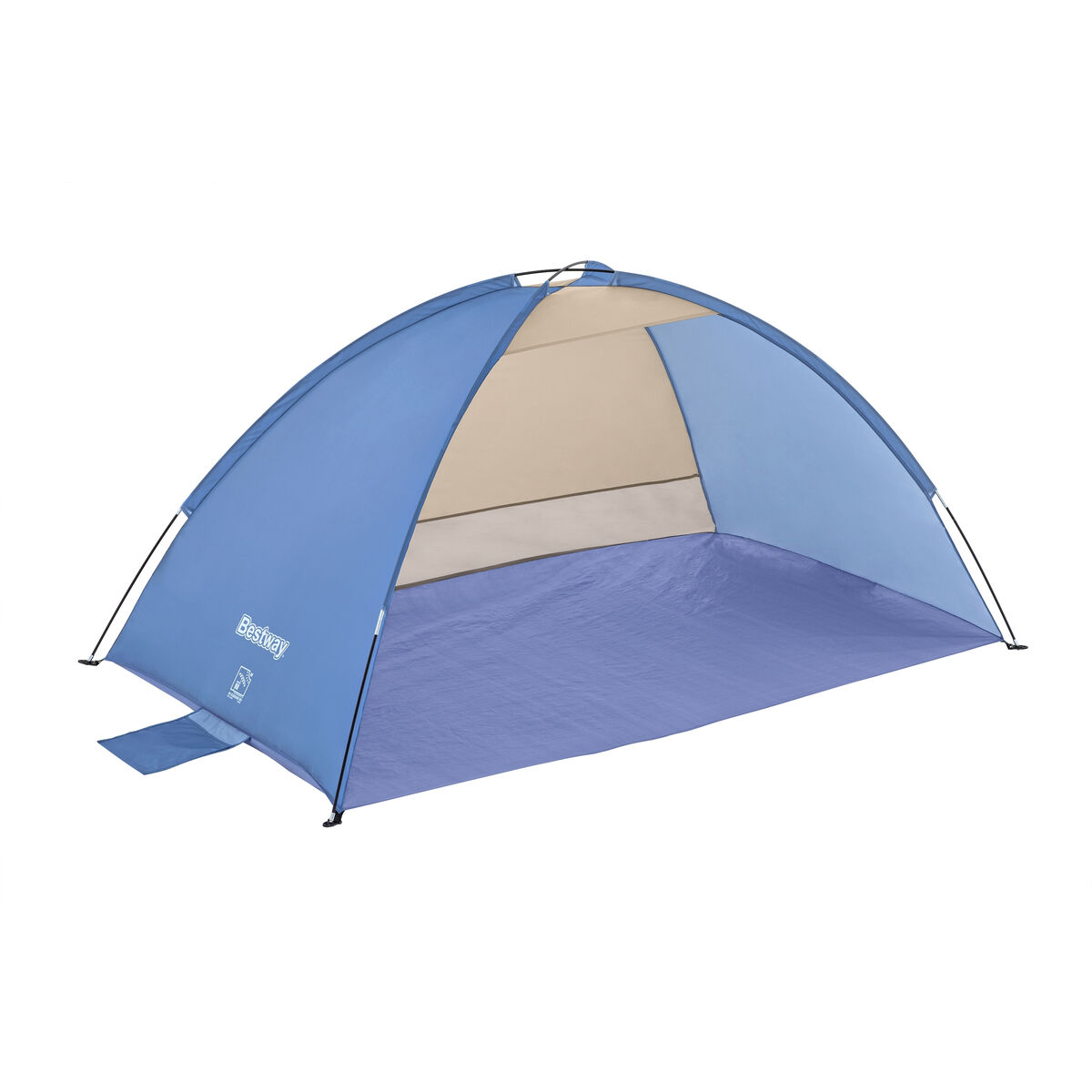 Bestway Tält Polyester Glasfiber UPF 80+ 200x120x95 cm Camping och Strand 68105 - 11