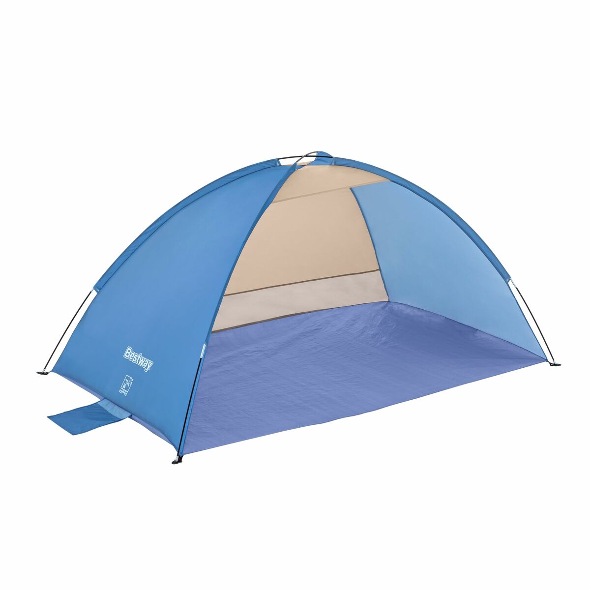 Bestway Tält Polyester Glasfiber UPF 80+ 200x120x95 cm Camping och Strand 68105 - 12