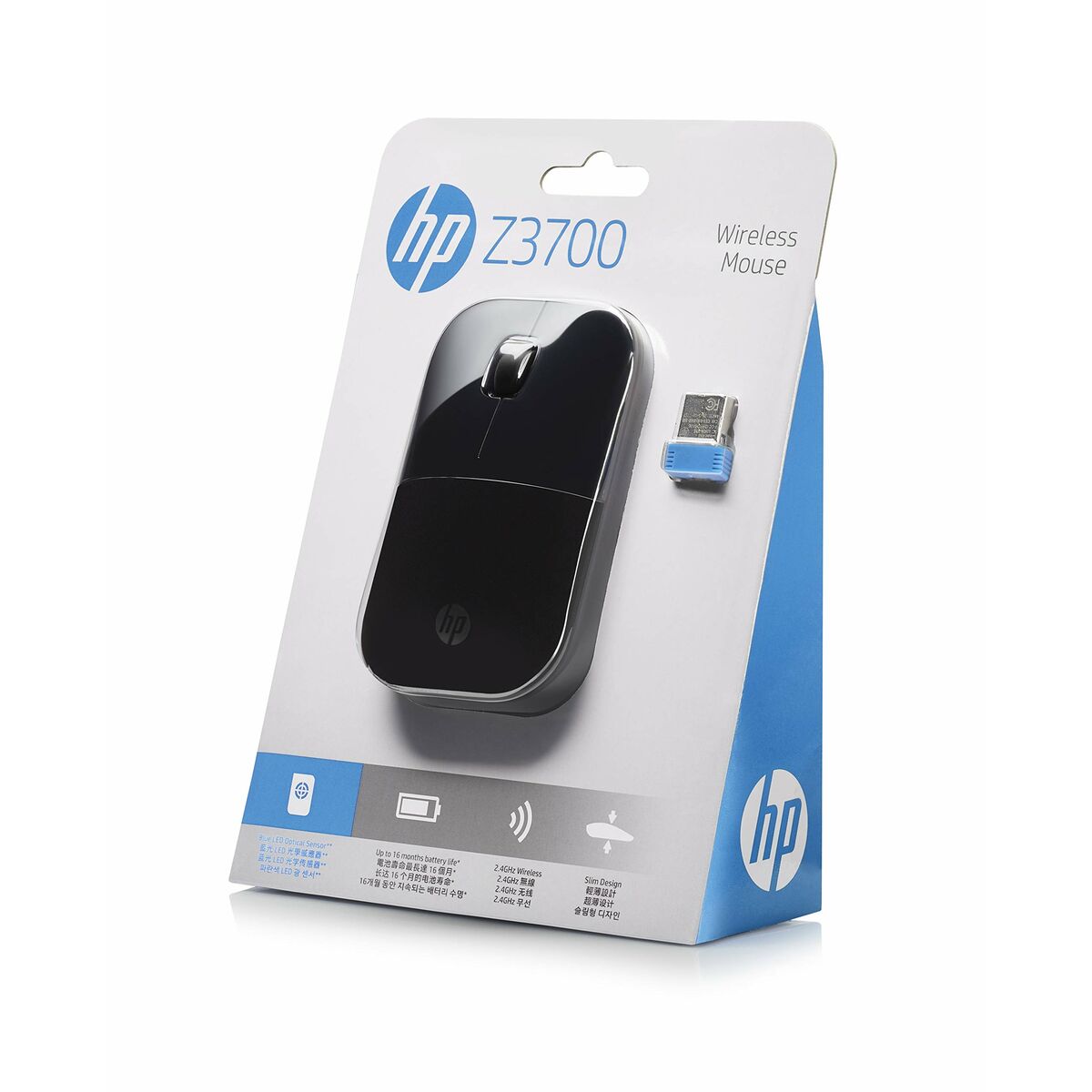 Trådlös Mus HP Svart - 6