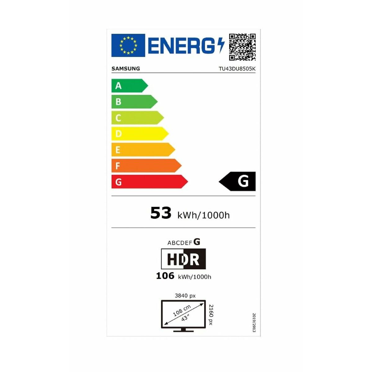 Smart TV Samsung TU43DU8505KXXC 4K Ultra HD 43" LED HDR HDR10+ - 3