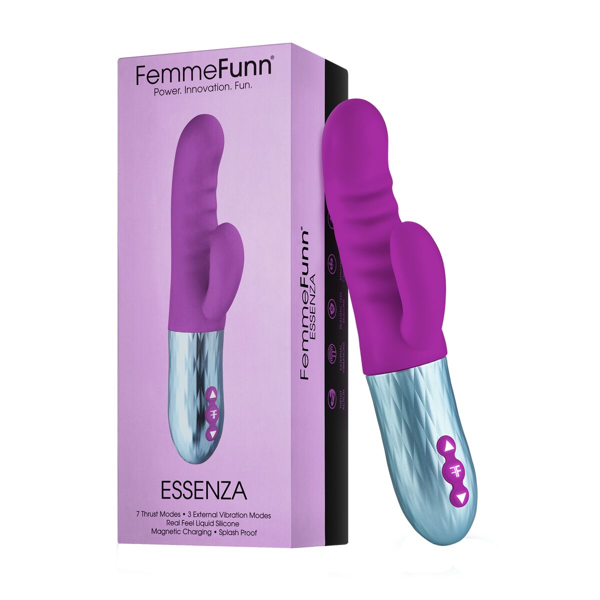 G-spotvibrator FemmeFunn Essenza Purpur - 5