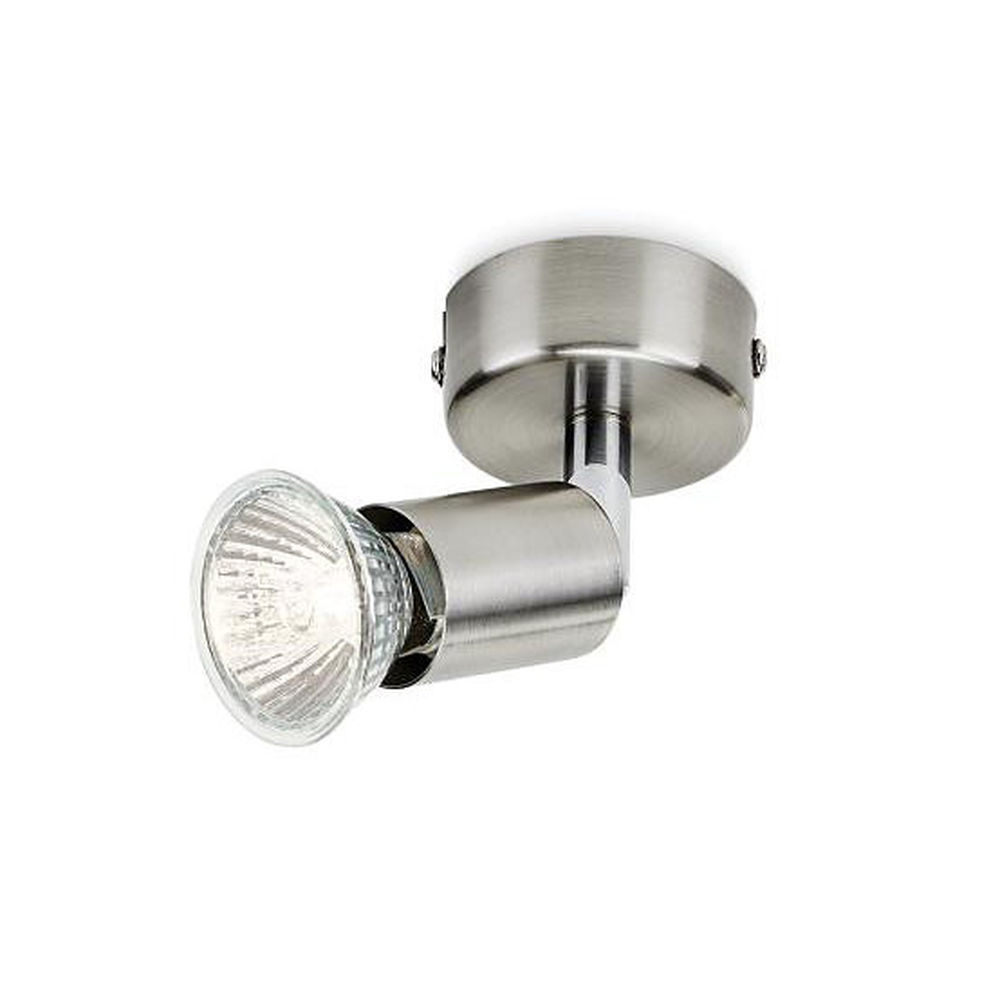 Taklampa Philips Foco Metall 8 x 13 cm Grå 50 W