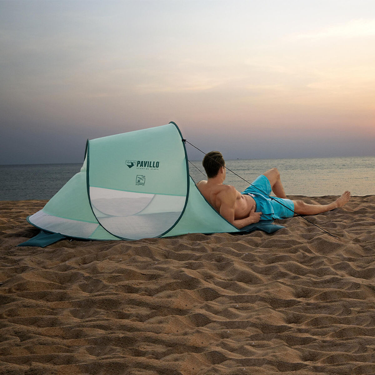 Bestway Butik Polyester Glasfiber UPF 80+ 200x120x90 cm Camping och Strand 68107 - 10