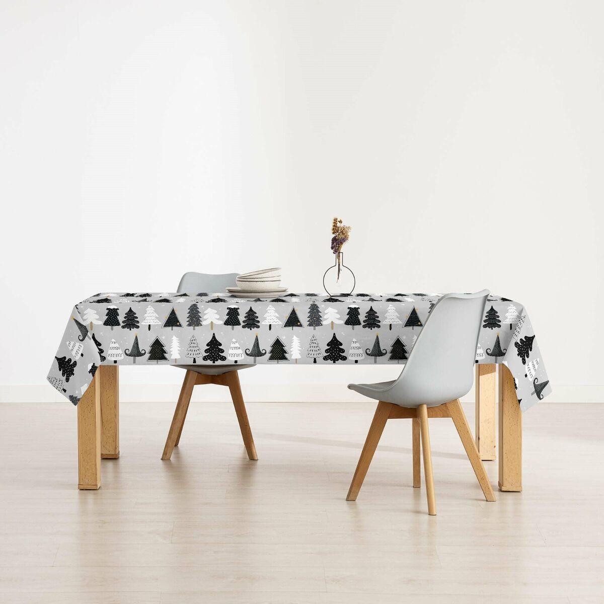 Fläckresistent bordsduk i harts Belum Noel Multicolour 300 x 150 cm - 4
