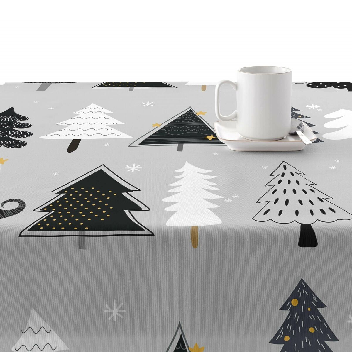 Fläckresistent bordsduk i harts Belum Noel Multicolour 300 x 150 cm - 2