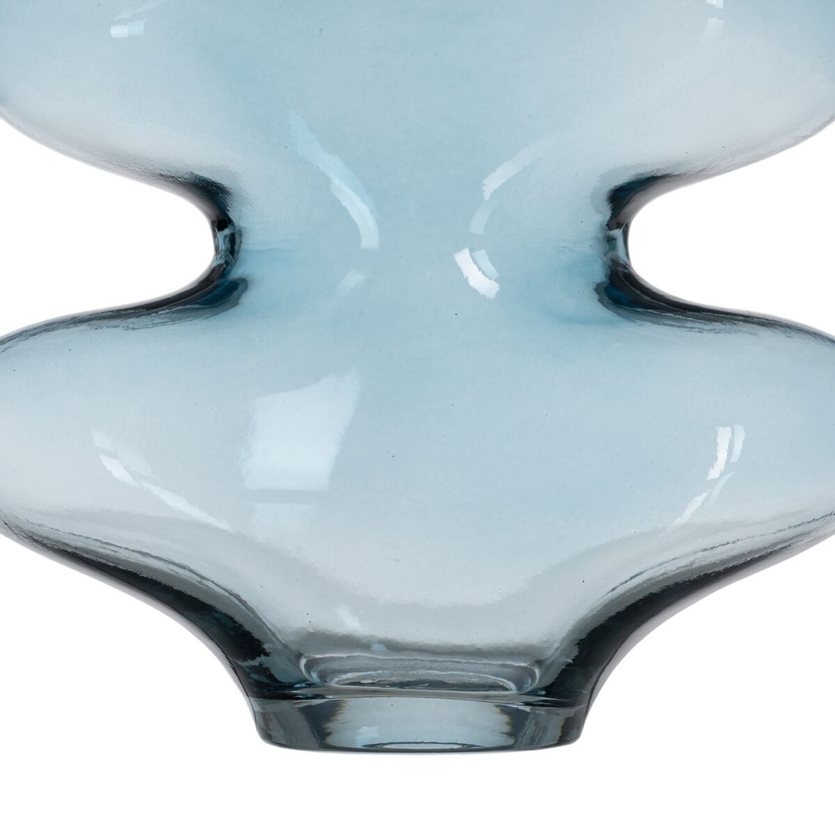 Vas Blå Glas 18 x 7,5 x 21,5 cm - 5