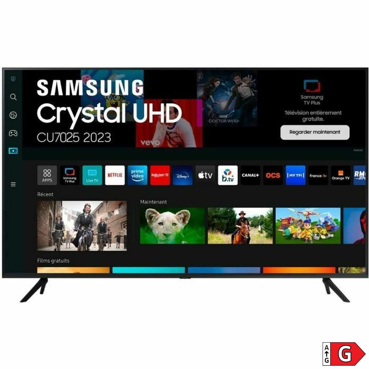 Smart TV Samsung TU43CU7025KXXC 4K Ultra HD 43" LED HDR - 2