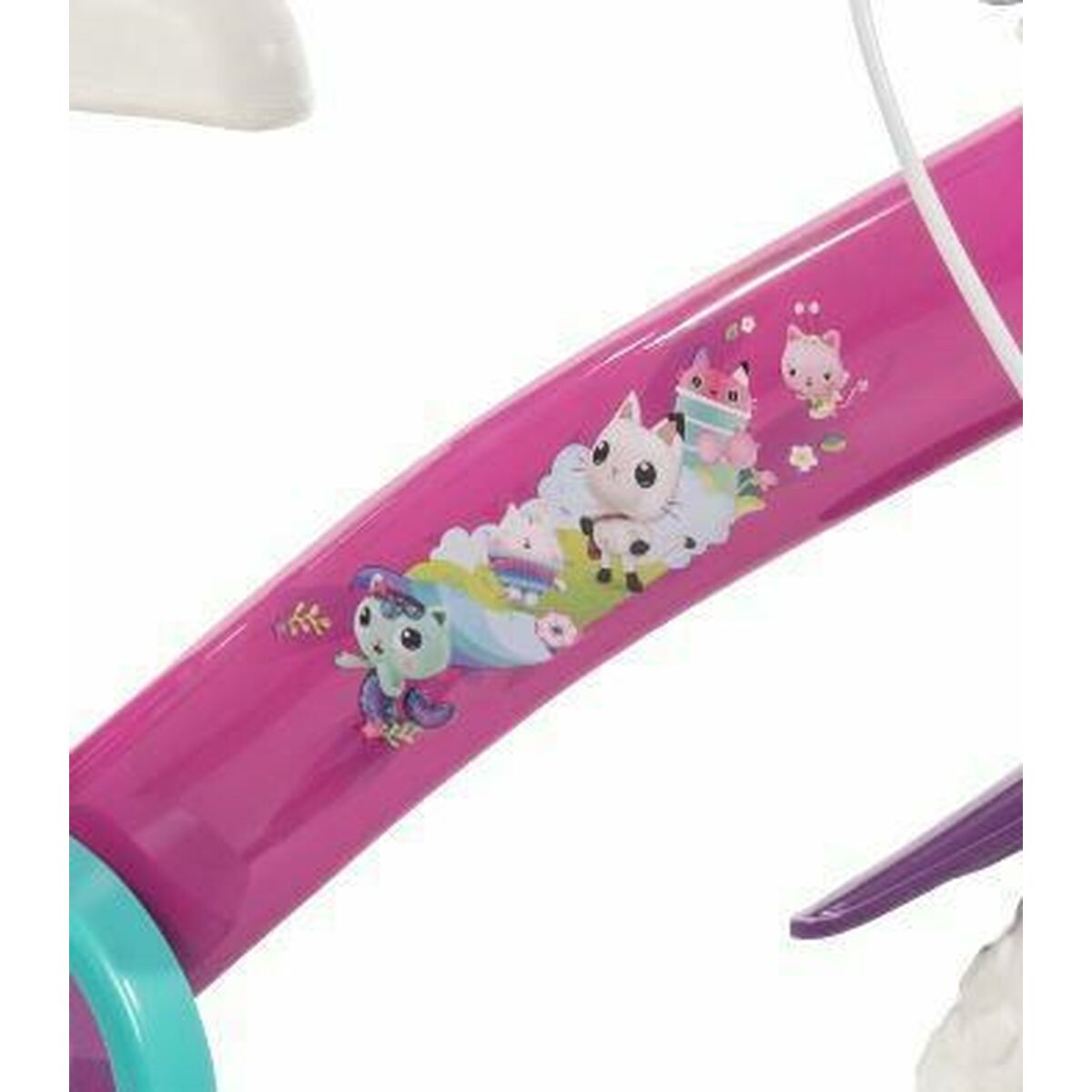 Barncykel Huffy 22493W Vit Rosa - 3