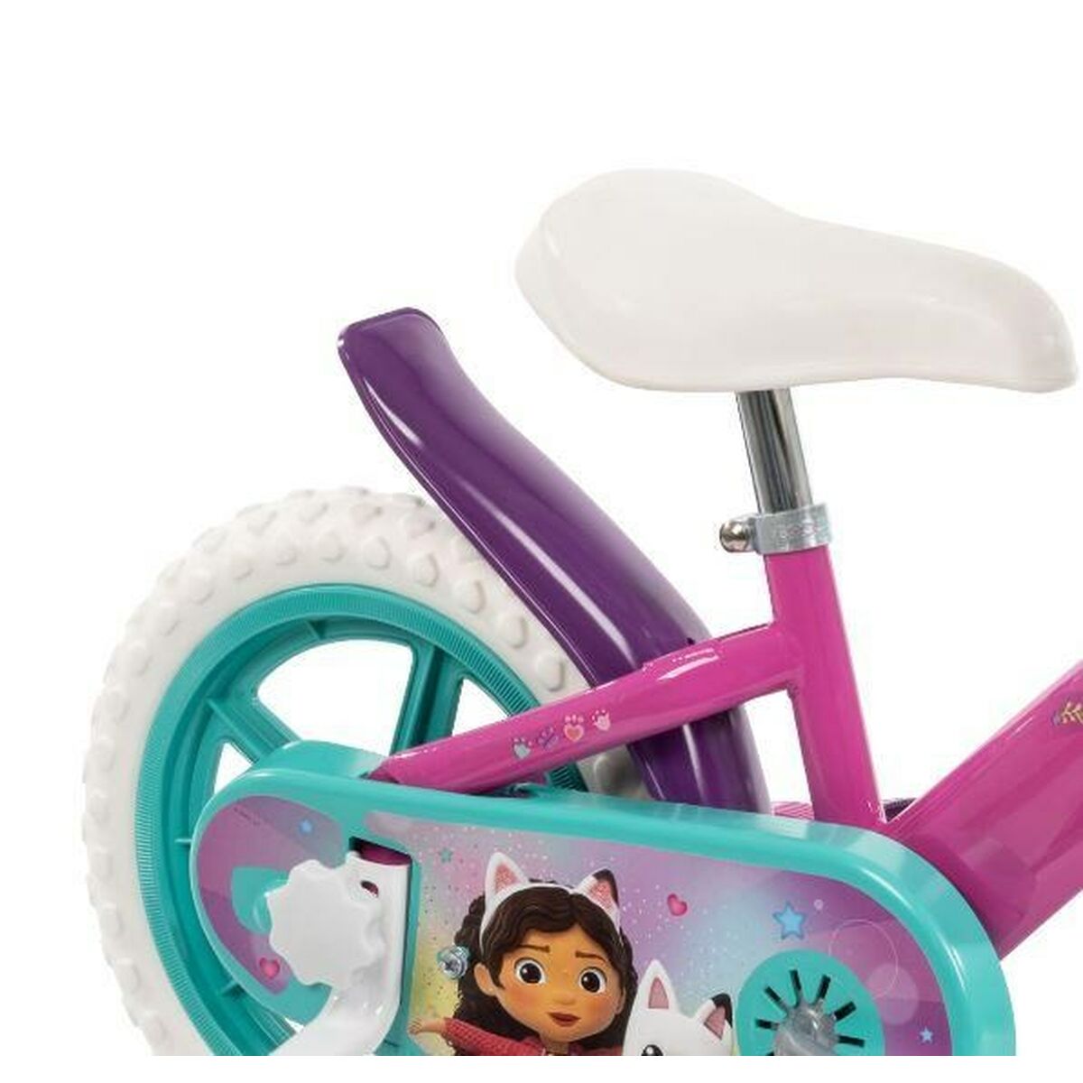 Barncykel Huffy 22493W Vit Rosa - 4