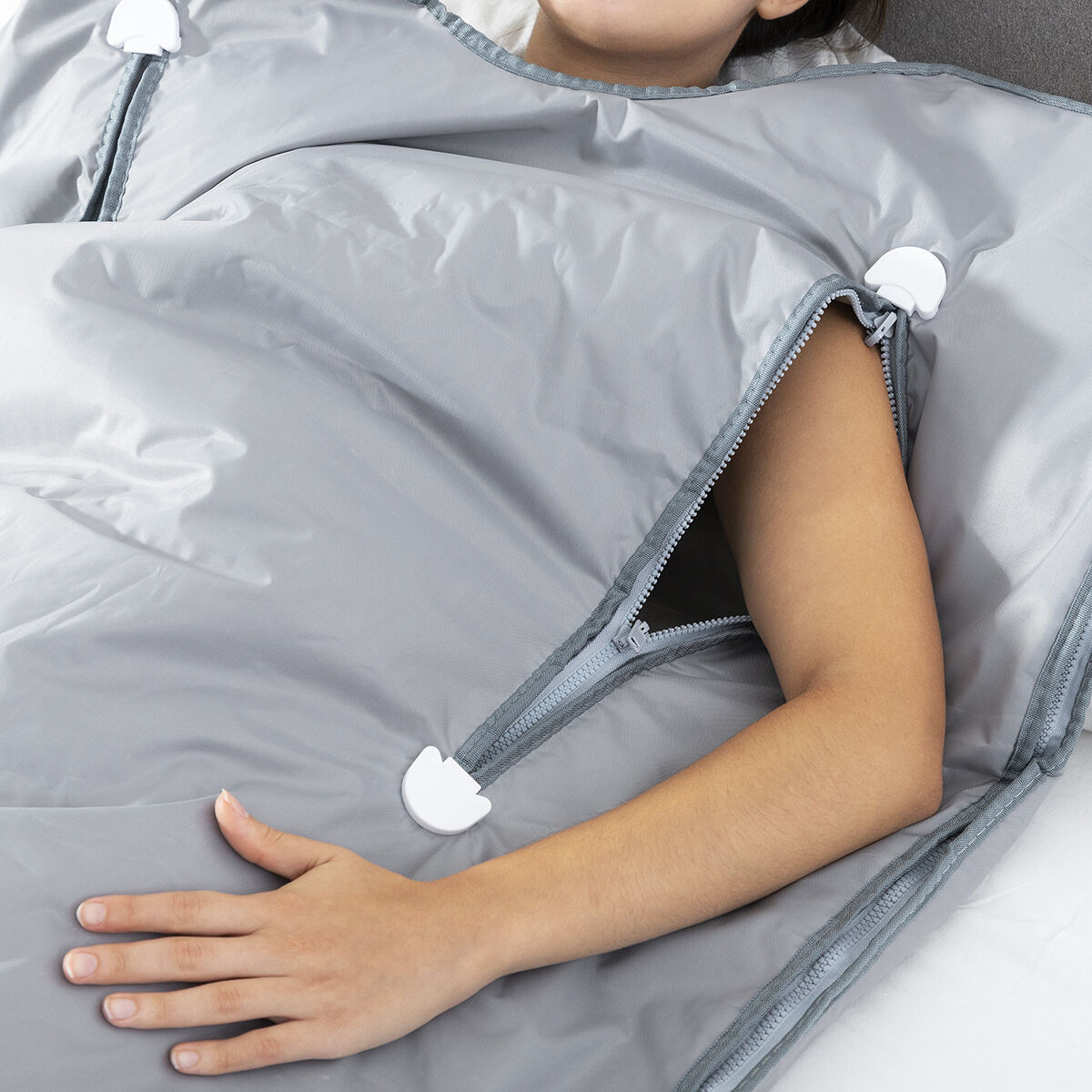 Långt infraröd uppvärmd bastufilt Bedna InnovaGoods - 29