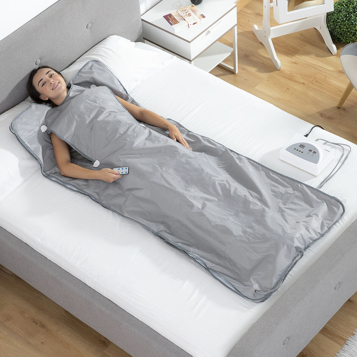 Långt infraröd uppvärmd bastufilt Bedna InnovaGoods - 16