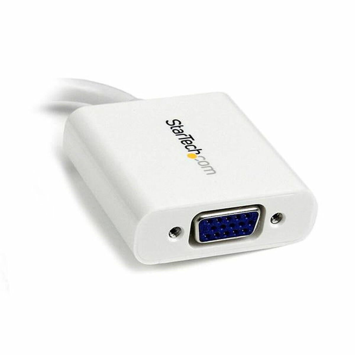 Mini-DisplayPort till VGA-adapter Startech MDP2VGAW Vit Svart 0,12 m - 5