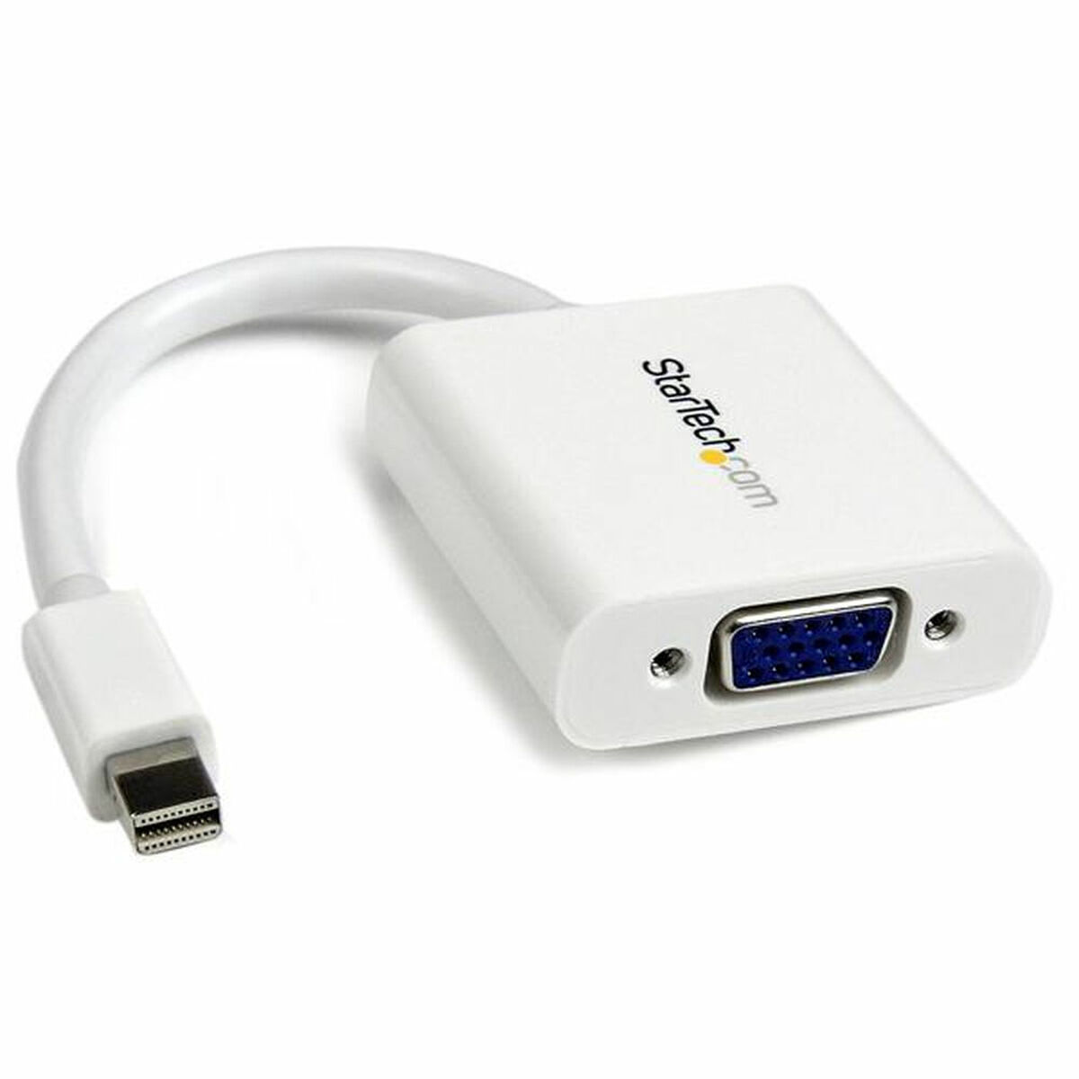 Mini-DisplayPort till VGA-adapter Startech MDP2VGAW Vit Svart 0,12 m