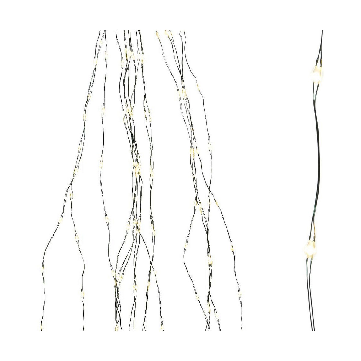LED-krans Lumineo Vit